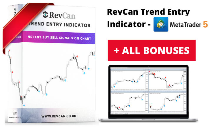 RevCan Trend Entry Indicator MT5 & Bonuses